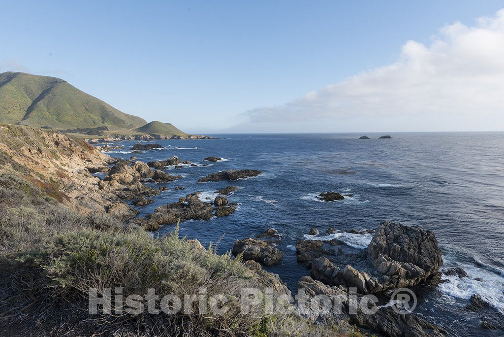 California Photo - Views from Pacific Coast Highway, Scenic State Route 1, a Major North-South State Highway That Runs Along Most of The Pacific Coastline of California