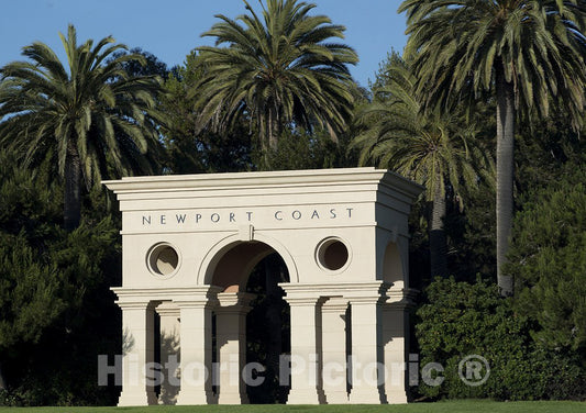 Newport Beach, CA Photo - Architectural detail along the Newport Beach coast in California