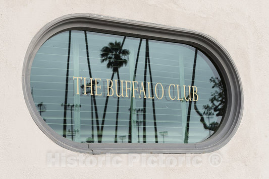 Los Angeles, CA Photo - The Buffalo Club is a Sophisticated Restaurant Where Movie Stars and Famous People Dine. Santa Monica, California