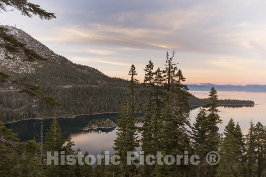 Lake Tahoe, CA Photo - Emerald Bay on Lake Tahoe, California