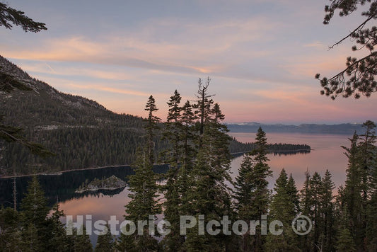 Lake Tahoe, CA Photo - Emerald Bay on Lake Tahoe, California