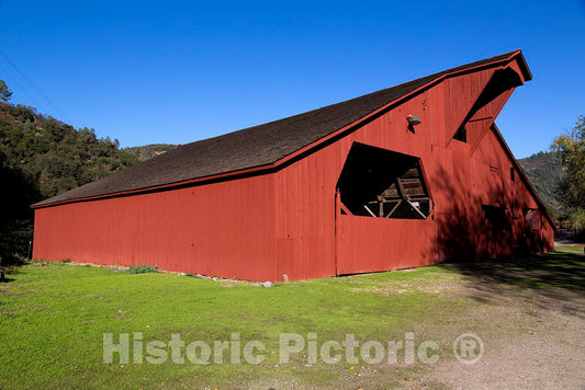 Photo - Barn, California- Fine Art Photo Reporduction