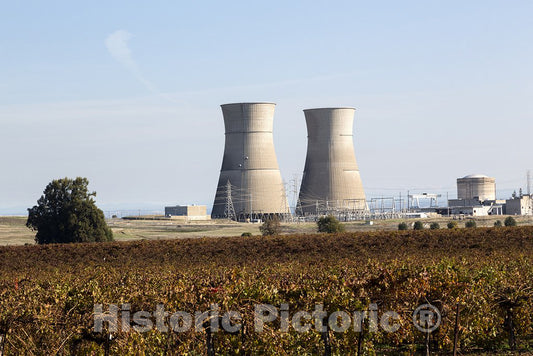 California Photo - Nuclear Power Plant in Northern California