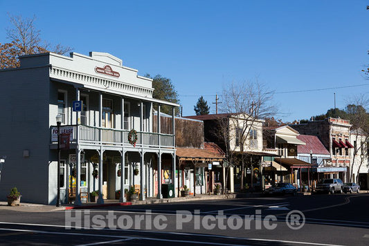 Photo - Angels Camp, California's Most Famous Gold Rush Town- Fine Art Photo Reporduction
