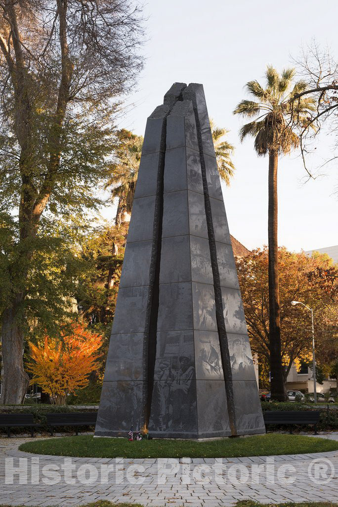Sacramento, CA Photo - The CA Veterans Memorial, on The State Capitol Grounds in Sacramento, CA