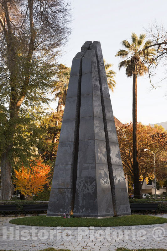 Sacramento, CA Photo - The CA Veterans Memorial, on The State Capitol Grounds in Sacramento, CA