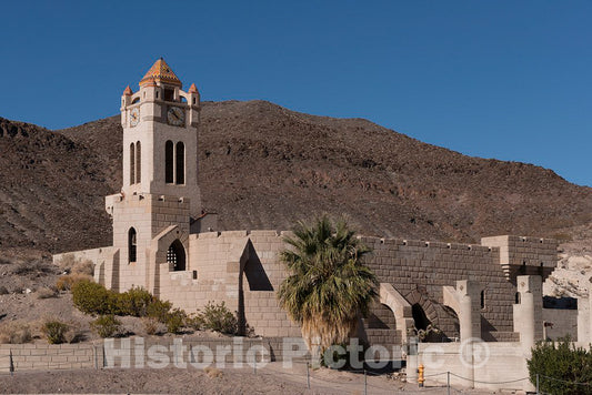 Photo -"Scotty's Castle" in Death Valley, California- Fine Art Photo Reporduction