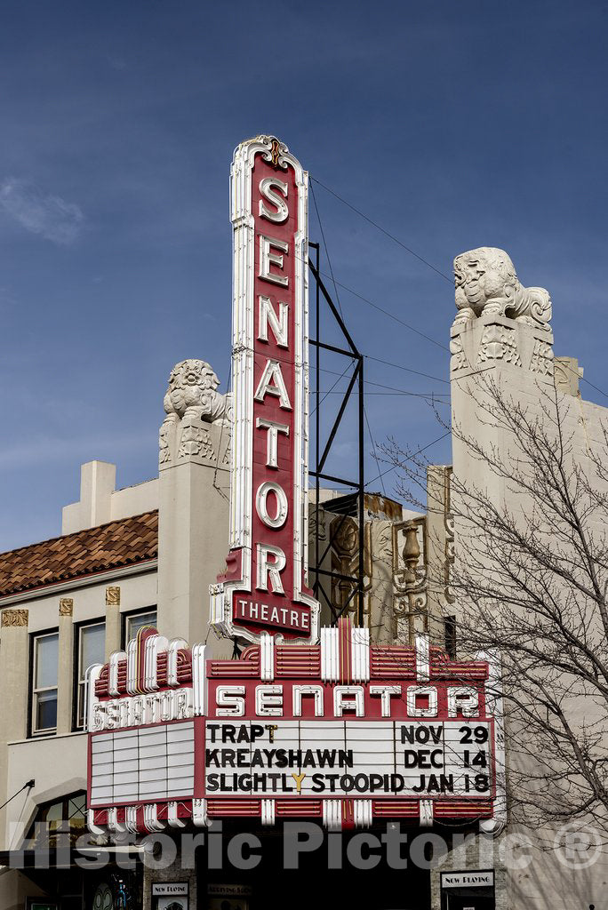 Chico, CA Photo - The Old Senator Movie Theater Became a Live-Music Venue in This Lively College (California State University at Chico) City in Northern California