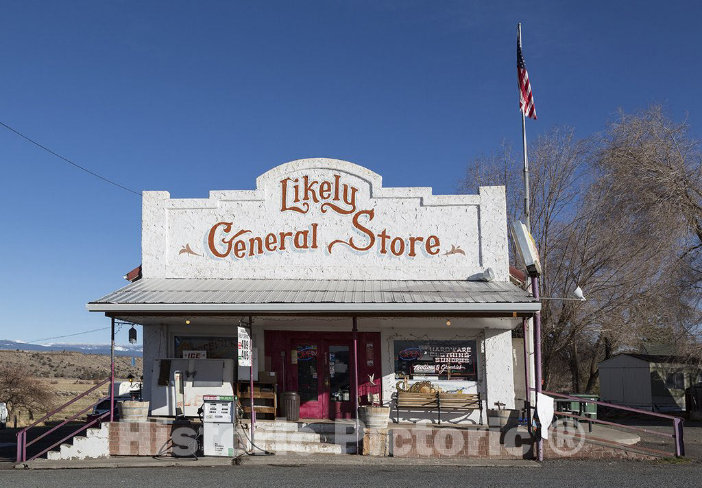 California Photograph - The proprietors of this general store in the tiny hamlet of Likely told us they'd heard, and used, every common phrase using the word Likely.