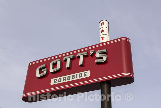 Napa, CA Photo - This restaurant sign is not found in a roadside location out in the country but in downtown Napa, California
