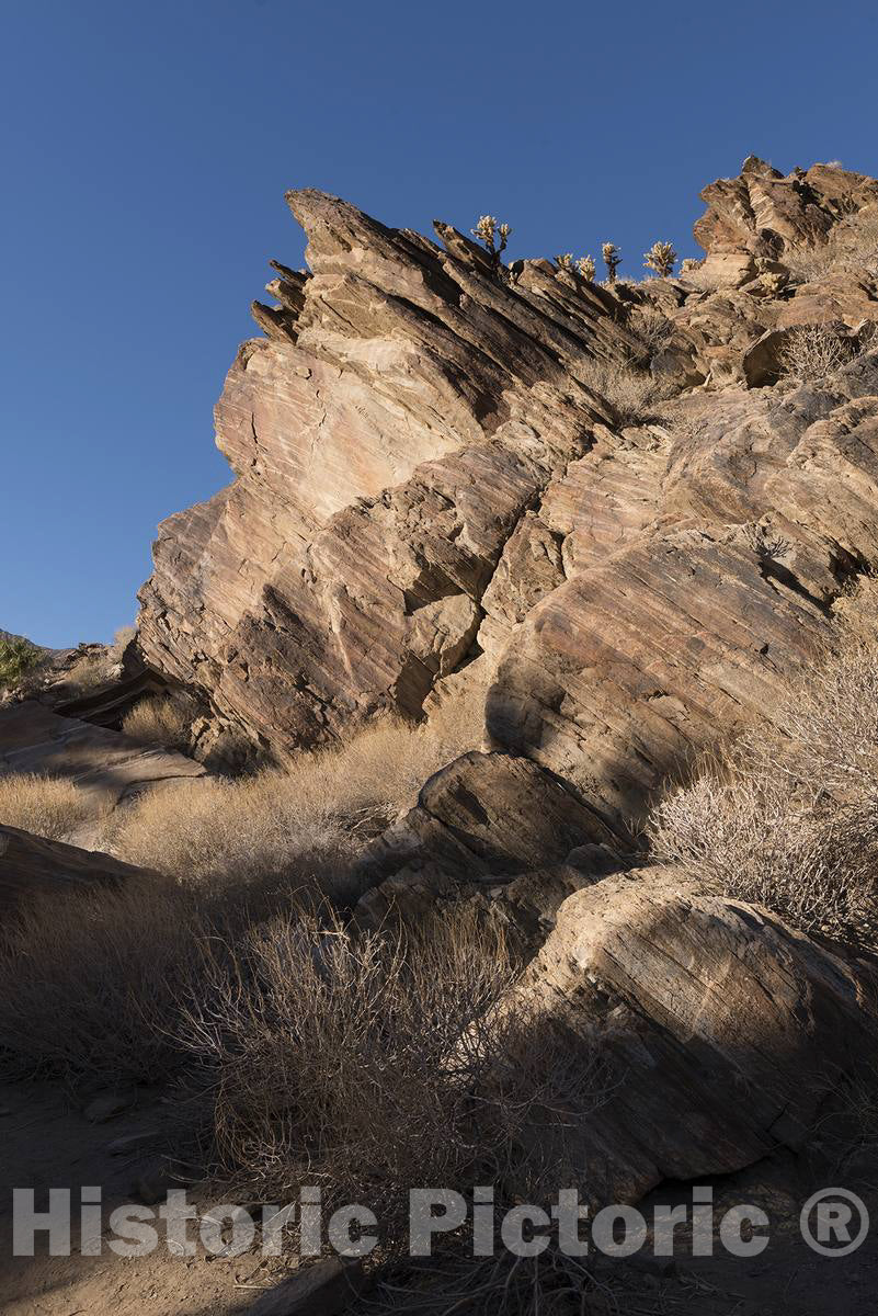 Photo - Outcroppings in Andreas Canyon, one of Three Indian Canyons Owned and maintained by The Agua Caliente Band of Cahuilla Indians, Below Palm Springs, California