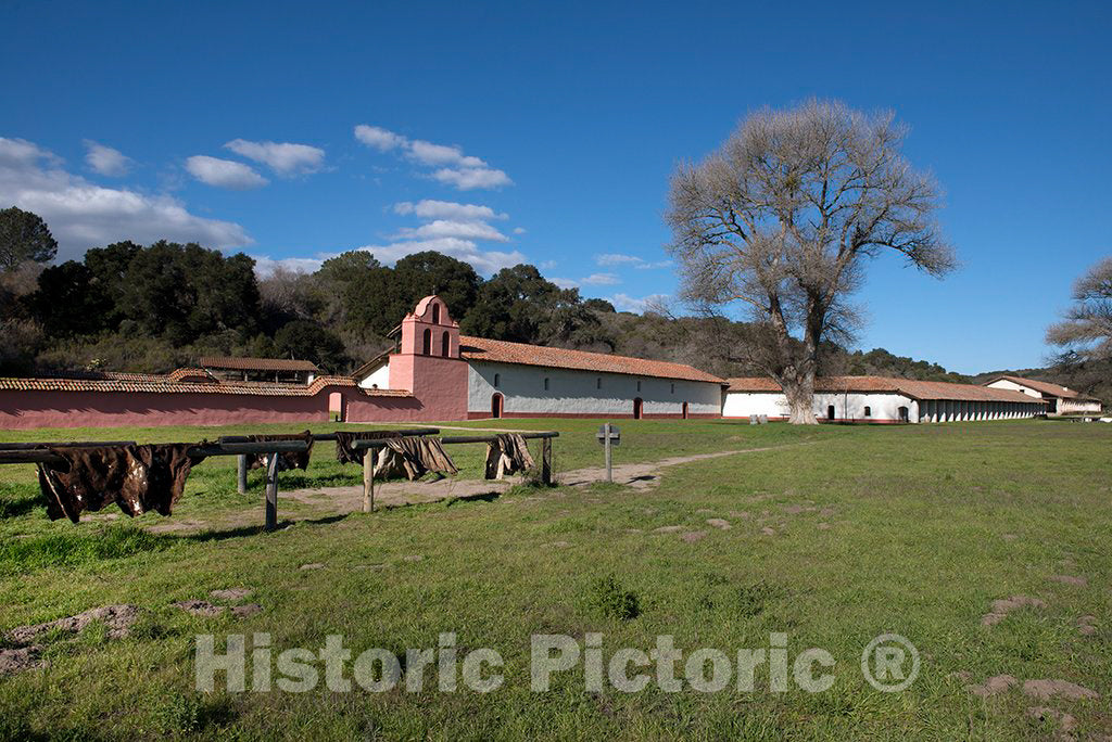Photo- La Purisima Mission, Lompoc, California 2 Fine Art Photo Reproduction