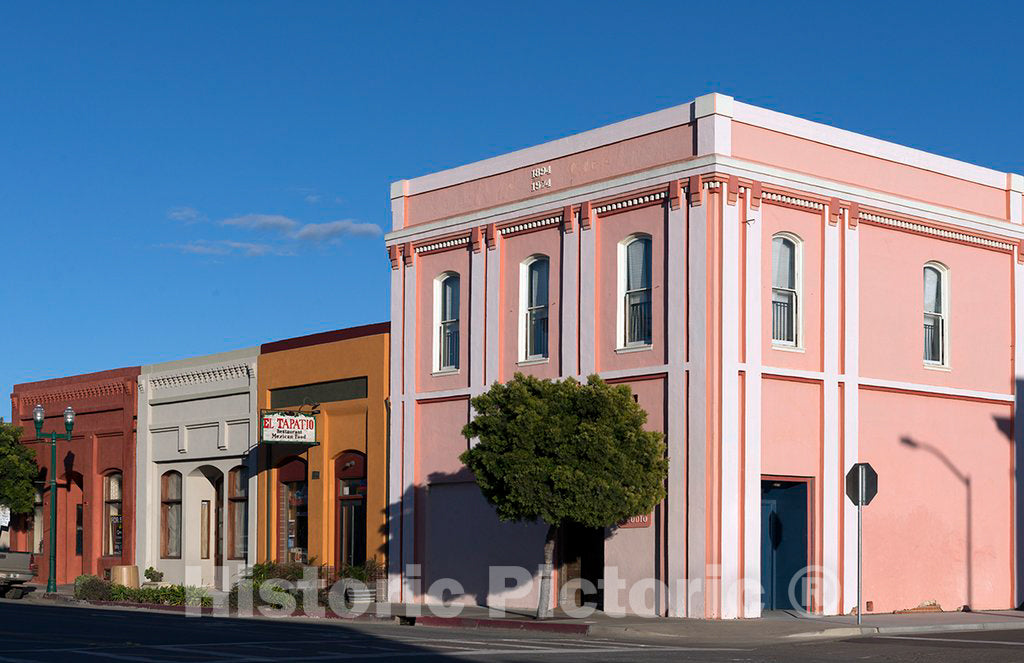 Photo - Downtown in Guadalupe, California- Fine Art Photo Reporduction