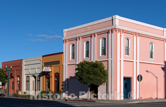 Photo - Downtown in Guadalupe, California- Fine Art Photo Reporduction