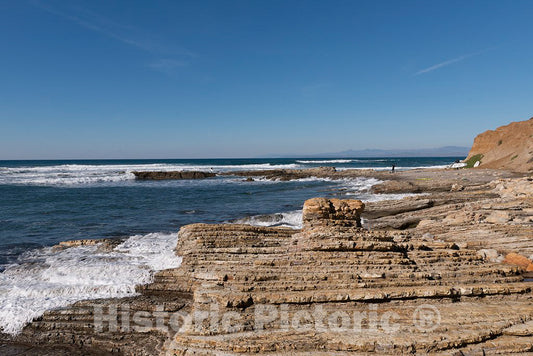 Photo- Rocky shoreline of Morro Bay State Park, on the southern tip of Morro Bay on California's Central Coast 3 Fine Art Photo Reproduction
