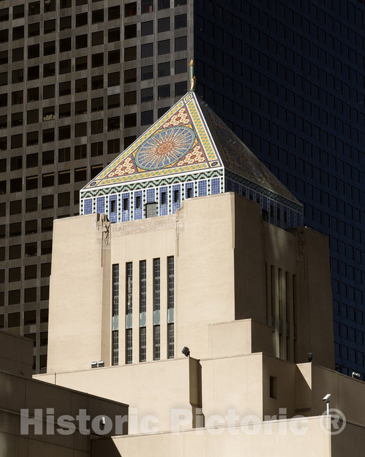 Los Angeles, CA Photo - Tower of The Central Library, Los Angeles, California