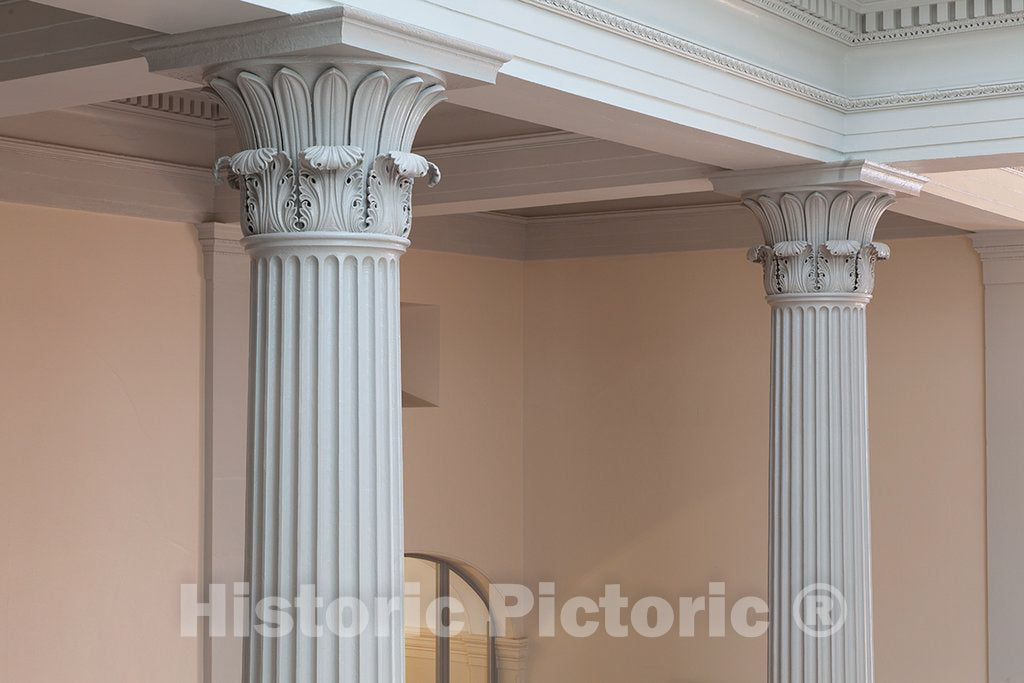 Photo - Columns, U.S. Custom House in New Orleans, Louisiana- Fine Art Photo Reporduction