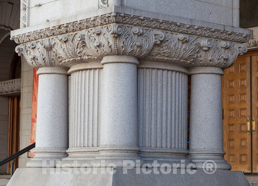 Photo - Architectural details Old Post Office Building located on Pennsylvania Avenue in Washington, D.C.- Fine Art Photo Reporduction