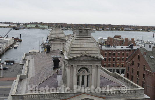 Portland, ME Photo - Roof. U.S. Custom House, Portland, Maine