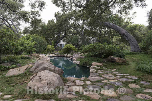Montecito, CA Photo - Free Form Pool at The Jon and Lillian Lovelace Home in Montecito, CA