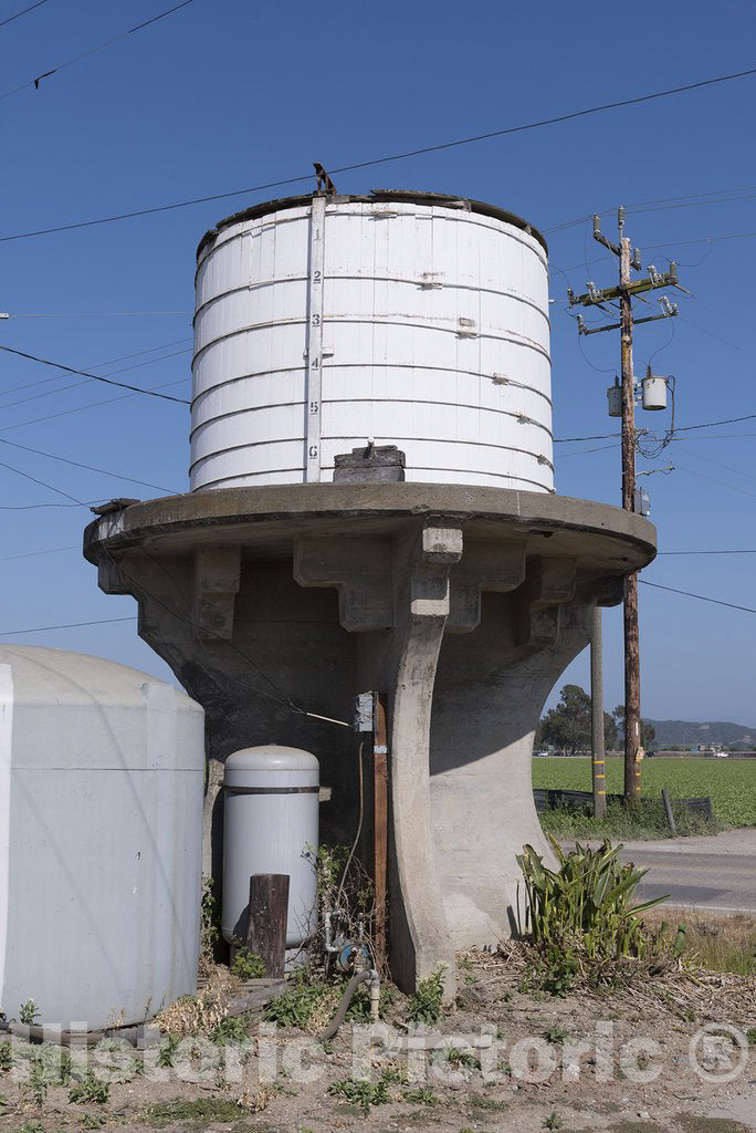 Watsonville, CA Photo - Old Water Tank in Watsonville, California