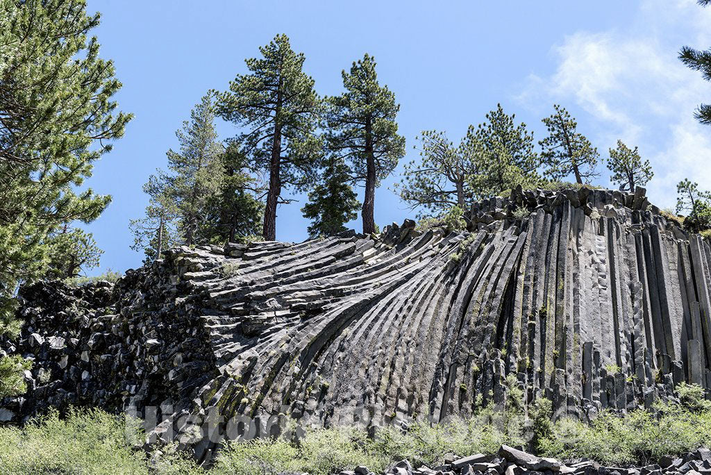 California Photo - Devils Postpile National Monument is Located Near Mammoth Mountain in Extreme Northeastern Madera County in Eastern California