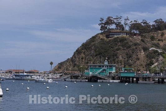 Santa Catalina, CA Photo - Harbor, Santa Catalina Island, a Rocky Island Off The Coast of California