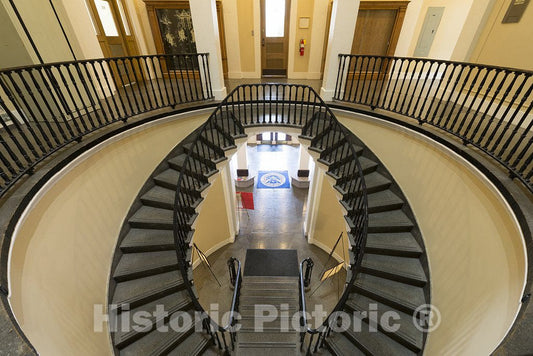 Savannah, GA Photo - Lobby. U.S. Custom House, East Bay and Bull Streets, Savannah, Georgia