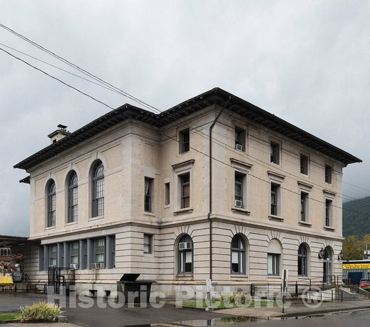Photo- C. Bascom Slemp Federal Building, Big Stone Gap, Virginia 2 Fine Art Photo Reproduction
