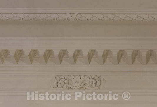 Eau Claire, WI Photo - Molding Detail, Federal Building and U.S. Courthouse, Eau Claire, Wisconsin