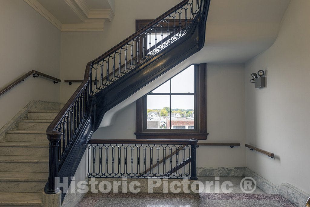 Eau Claire, WI Photo - Stairway, Federal Building and U.S. Courthouse, Eau Claire, Wisconsin