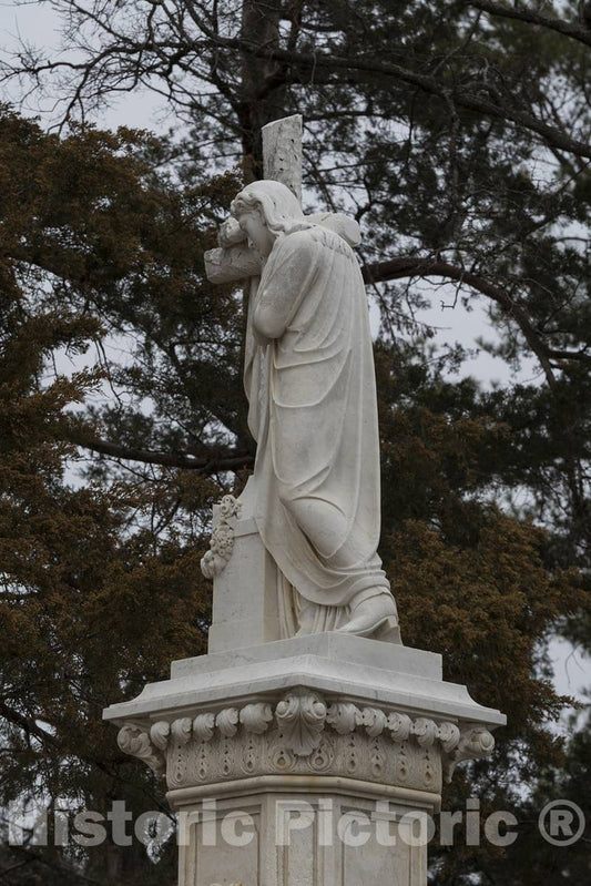 Photo - Statues of Jesus, Some say This is an unidentified Angel- Fine Art Photo Reporduction