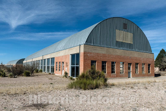 Photo- Headquarters Building of The Chinati Foundation, or La Fundacion Chinati, a Contemporary Art Museum in Marfa 1 Fine Art Photo Reproduction