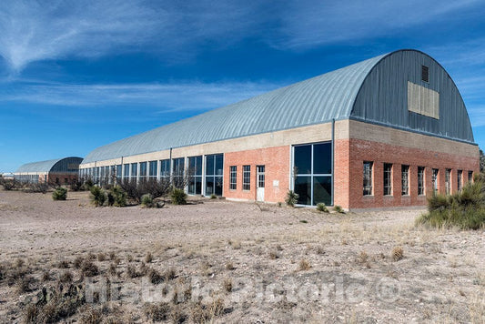 Photo- Headquarters Building of The Chinati Foundation, or La Fundacion Chinati, a Contemporary Art Museum in Marfa 2 Fine Art Photo Reproduction