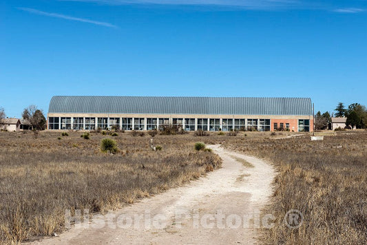 Photo- Headquarters Building of The Chinati Foundation, or La Fundacion Chinati, a Contemporary Art Museum in Marfa 3 Fine Art Photo Reproduction