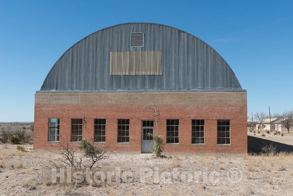 Photo- Headquarters Building of The Chinati Foundation, or La Fundacion Chinati, a Contemporary Art Museum in Marfa 4 Fine Art Photo Reproduction