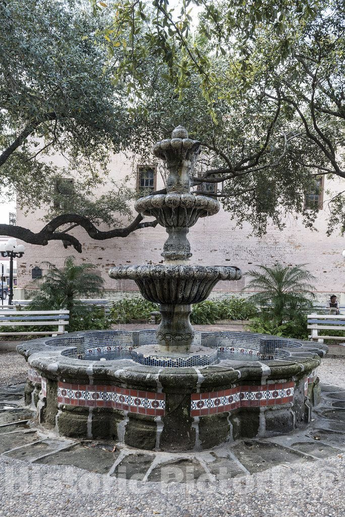 Brownsville, TX Photo - The Fountain in Market Square, which was Created in 1850 for Perpetual use as a Public Market
