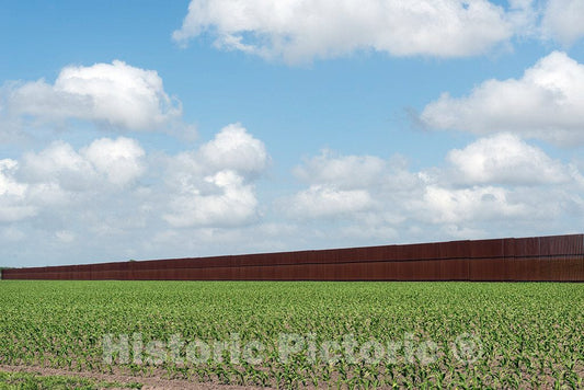 Photo- by Design There is a Gap in The United States-Mexican Border-Security Fence. It Allows U.S 2 Fine Art Photo Reproduction
