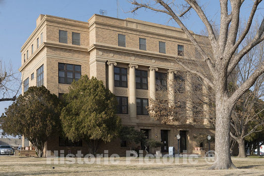 Kermit, TX Photo - County Courthouse for Winkler County, Near The New Mexico line in far-west TX