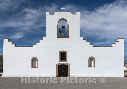 El Paso, TX Photo - The Nuestra Senora de la Concepcion del Socorro, or Socorro Mission