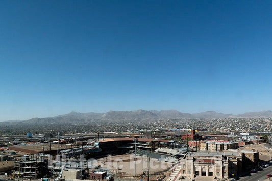 Photo - Skyline view of El Paso, Texas- Fine Art Photo Reporduction