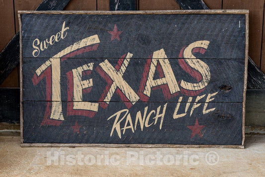 Austin County, TX Photo - Sign Sweet TX Ranch Life at The 1,800-acre Lonesome Pine Ranch, a Working Cattle Ranch Near Chappell Hill in Austin County, TX -