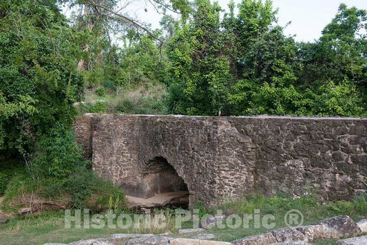 Photo- The Espada Acequia, or Espada Aqueduct, was Built by Franciscan Friars in 1731 in What is Now San Antonio, Texas, United States 2 Fine Art Photo Reproduction