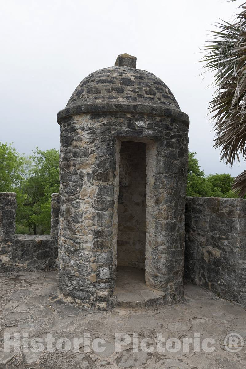 Photo- A Portion of The Presidio Nuestra Senora de Loreto de la Bahia, Known More commonly as Presidio La Bahia, or Simply La Bahia 2 Fine Art Photo Reproduction