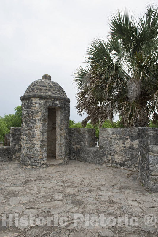 Photo- A Portion of The Presidio Nuestra Senora de Loreto de la Bahia, Known More commonly as Presidio La Bahia, or Simply La Bahia 3 Fine Art Photo Reproduction