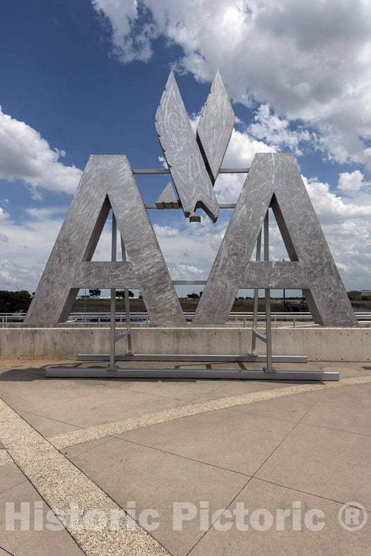Photo- Scene Outside The American Airlines C.R 1 Fine Art Photo Reproduction