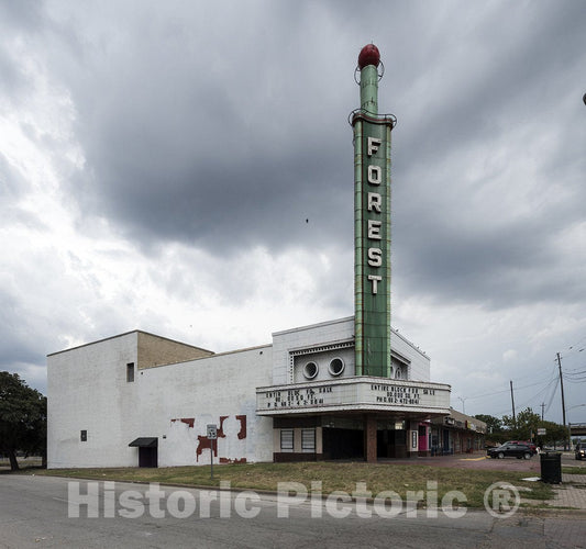 Dallas, TX Photo - The Long-Empty (as of 2014) Forest Theatre