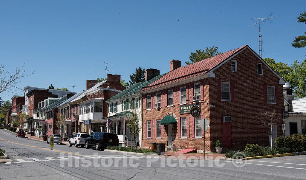 Photo - Street view of Shepherdstown, West Virginia- Fine Art Photo Reporduction