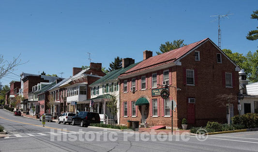 Photo - Street view of Shepherdstown, West Virginia- Fine Art Photo Reporduction