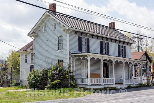 Photo - House in Gerrardstown, West Virginia- Fine Art Photo Reporduction